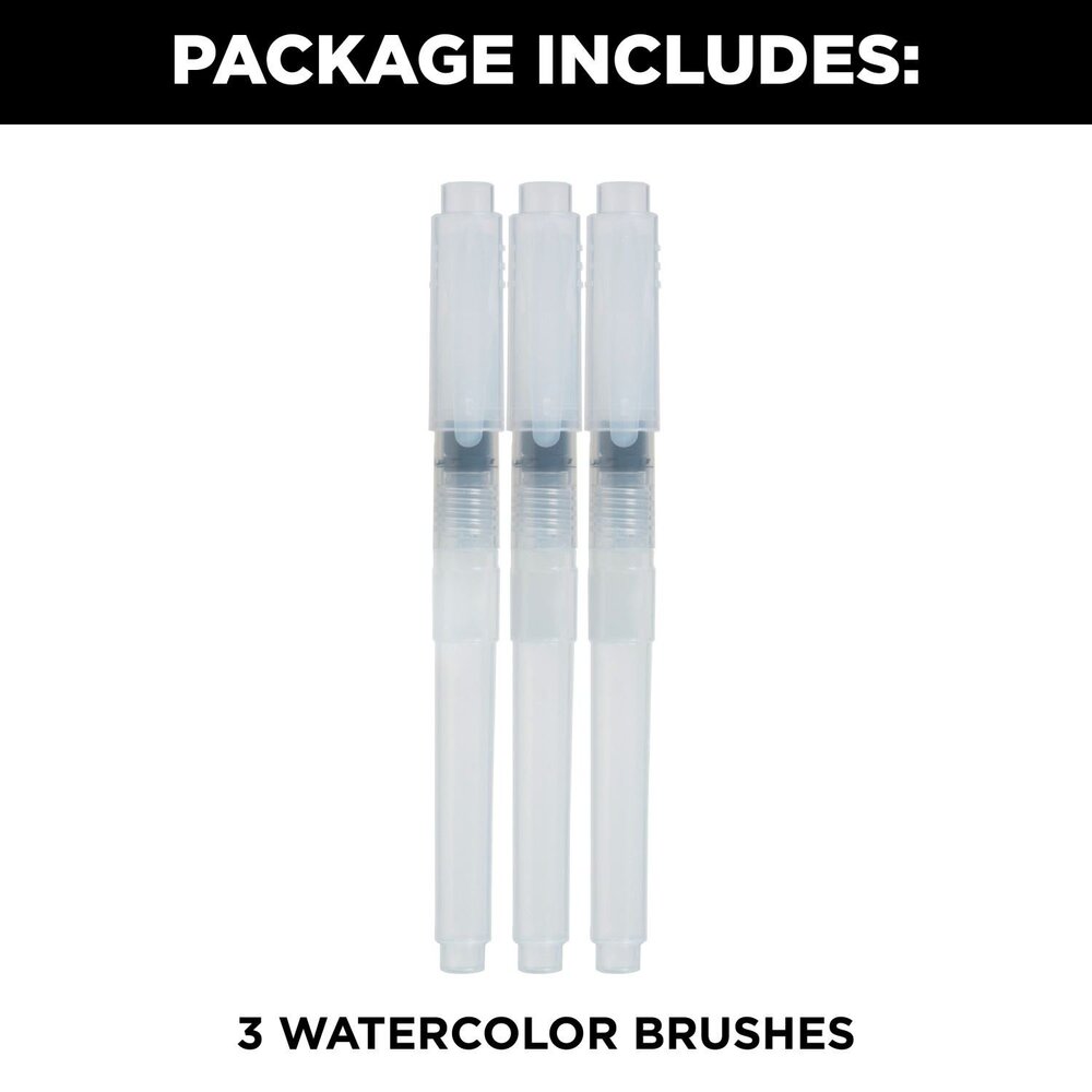 Tulip Tie-Dye Watercolor Brushes (3pcs) (47300) (OUTLET)