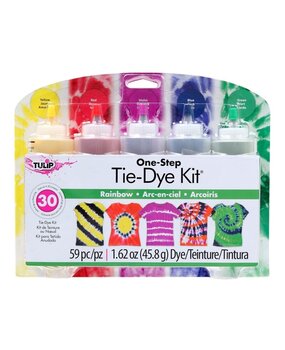 Tulip One-Step Tie-Dye Kit Rainbow (5pcs) (31674) (OUTLET)