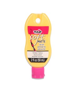 Tulip Matte Brush-On Soft Fabric Paint Yellow 2 fl oz (30963) (OUTLET)