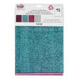 Tulip Iron-On Transfer Sheets Fashion Glitter Multi Urban (4pcs) (29043) (OUTLET)
