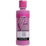 Tulip Matte Brush-On Soft Fabric Paint Azalea 4 fl oz (26547) (OUTLET)
