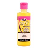 Tulip Velveteen Brush-On Soft Fabric Paint Yellow 4 fl oz (26545) (OUTLET)