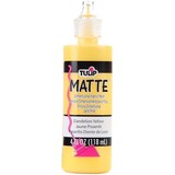 Tulip Matte Dimensional Fabric Paint Dandelion Yellow 4 fl oz (15555) (OUTLET)