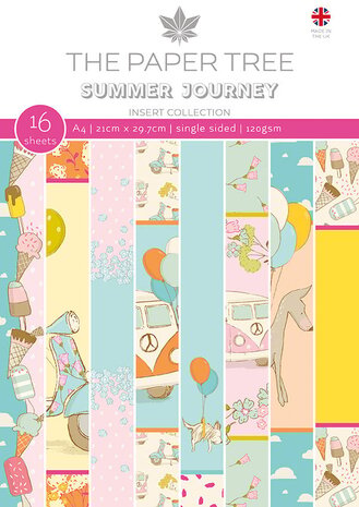 The Paper Tree Summer Journey A4 Insert Collection (PTC1208) (OUTLET)