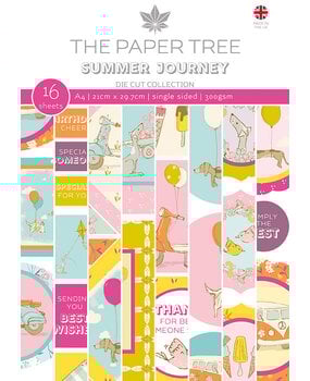 The Paper Tree Summer Journey A4 Die Cut Collection (PTC1206) (OUTLET)