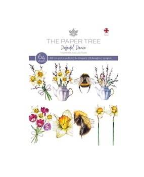 The Paper Tree Daffodil Dance A6 Toppers Collection (PTC1199) (OUTLET)