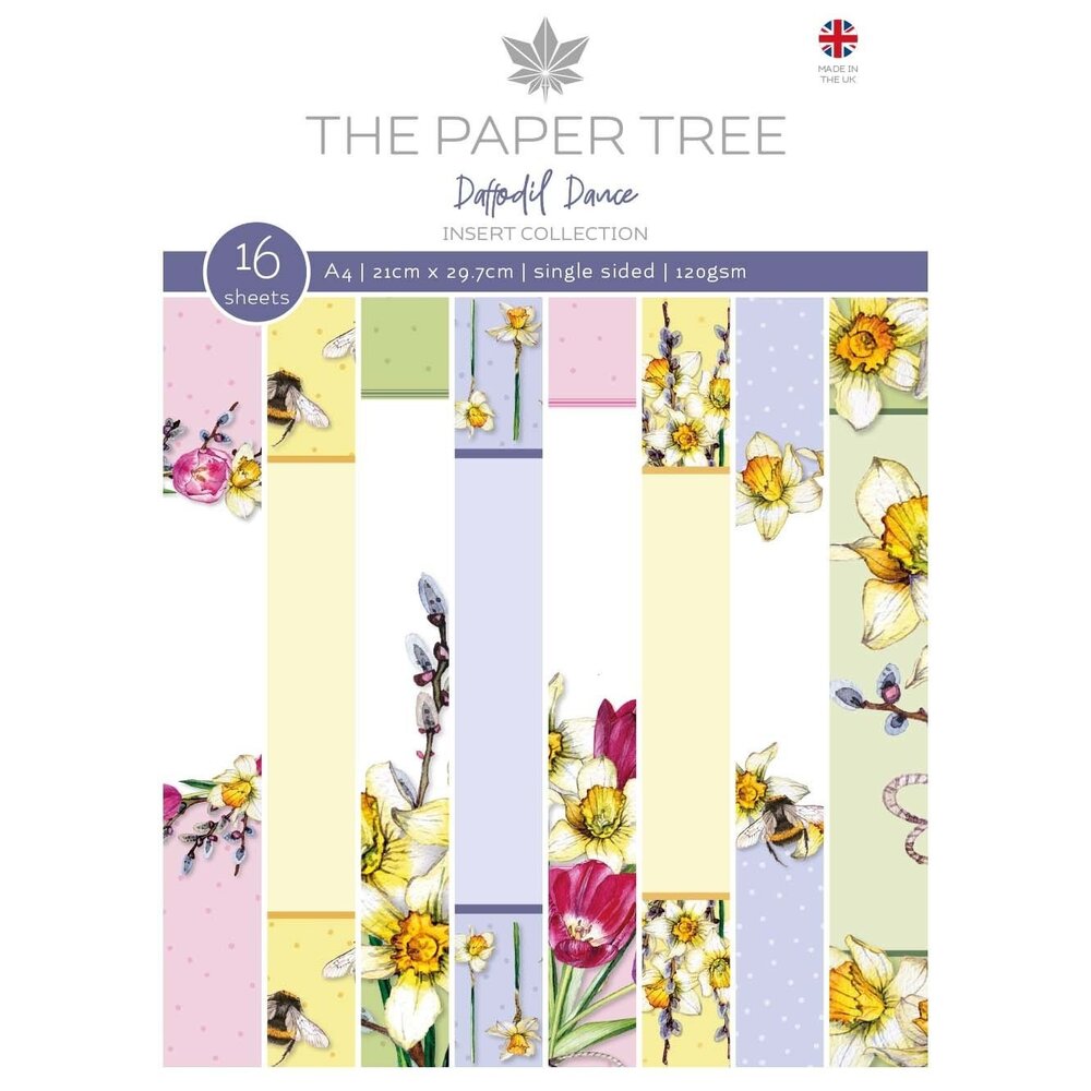 The Paper Tree Daffodil Dance A4 Insert Collection (PTC1198) (OUTLET)