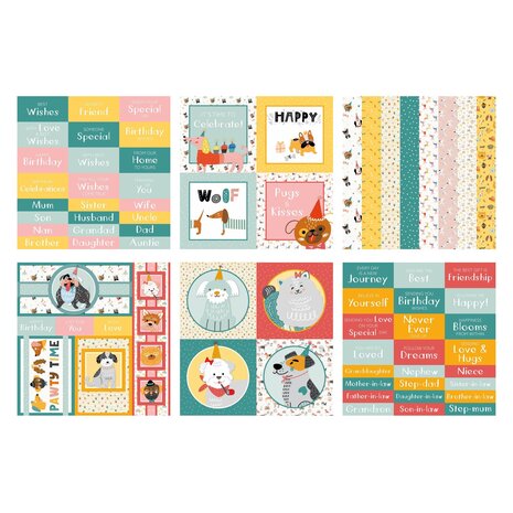 The Paper Boutique Perfect Partners It's Pawty Time 8x8 Inch Embellishments (PB1978) (OUTLET) The Paper Boutique Perfect Partners It's Pawty Time 8x8 Inch Embellishments (PB1978) (OUTLET)