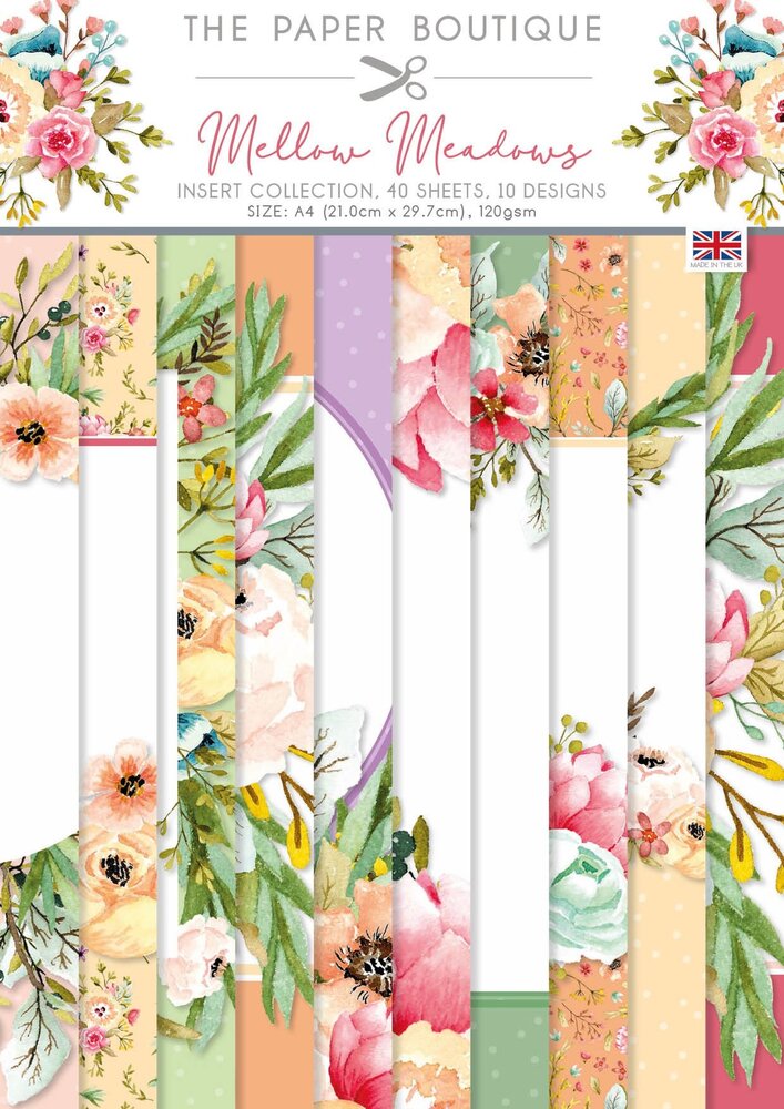 The Paper Boutique Mellow Meadows A4 Insert Collection (PB1913) (OUTLET)