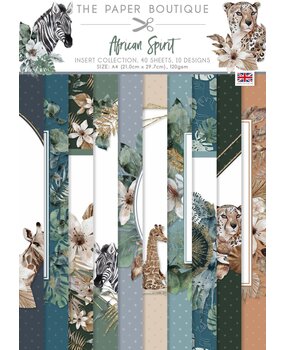 The Paper Boutique African Spirit A4 Insert Collection (PB1908) (OUTLET)