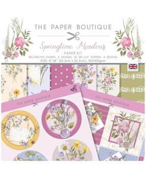 The Paper Boutique Spring Meadows 8x8 Inch Paper Kit (PB1840) (OUTLET)