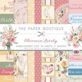The Paper Boutique Bloomin Lovely 8x8 Inch Embellishment Pad (PB1768) (OUTLET)