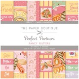 The Paper Boutique Perfect Partners Fancy Flutters 8x8 Inch Embellishment Pad (PB1743) (OUTLET)