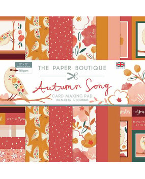 The Paper Boutique Autumn Song 12x12 Inch Card Making Pad (PB1468) (OUTLET)