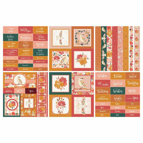 The Paper Boutique Autumn Song 8x8 Inch Embellishments Pad (PB1464) (OUTLET) The Paper Boutique Autumn Song 8x8 Inch Embellishments Pad (PB1464) (OUTLET)