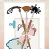 Studio Light Vintage Diaries Cutting Dies Art Elements (SL-VD-CD814) (OUTLET)