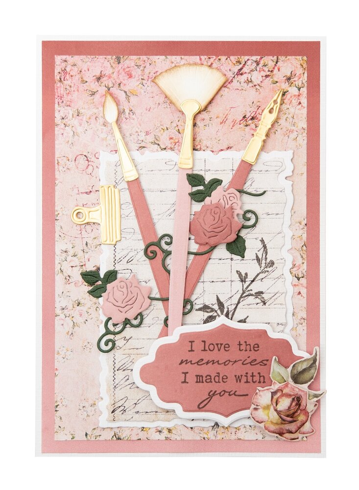 Studio Light Vintage Diaries Cutting Dies Art Elements (SL-VD-CD814) (OUTLET)