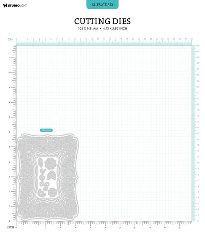 Studio Light Vintage Diaries Cutting Dies Lace Shape (SL-VD-CD813) (OUTLET)