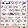 Studio Light Sweet Stories Clear Stamp Quotes Wicked Witches (SL-SS-STAMP548) (OUTLET)