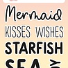 Studio Light Sweet Stories Clear Stamp Quotes Large Mermaid Kisses (SL-SS-STAMP441) (OUTLET)