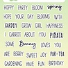 Studio Light Sweet Stories Clear Stamp Quotes Small Some Bunny Loves You (SL-SS-STAMP419) (OUTLET)