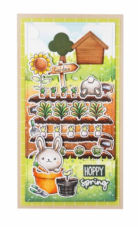 Studio Light Sweet Stories Clear Stamp Quotes Small Some Bunny Loves You (SL-SS-STAMP419) (OUTLET)