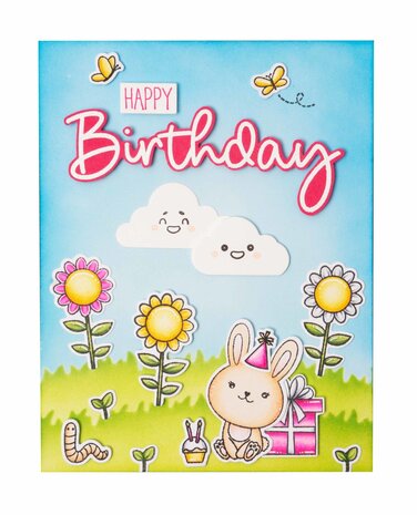 Studio Light Sweet Stories Clear Stamp Quotes Large Make a Wish (SL-SS-STAMP418) (OUTLET)