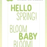 Studio Light Sweet Stories Clear Stamps Hello Spring Quotes (SL-SS-STAMP214) (OUTLET)
