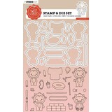 Studio Light Sweet Stories Stamp & Dies Snow Fun (SL-SS-SCD66) (OUTLET)