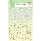 Studio Light Sweet Stories Stamp & Die Tea Party (SL-SS-SCD56) (OUTLET)
