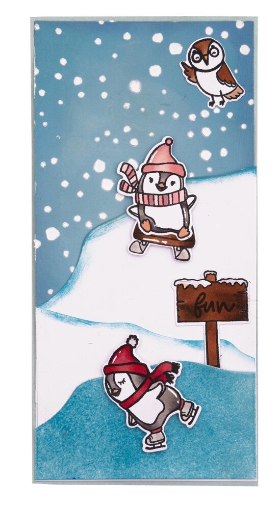 Studio Light Sweet Stories Stamp & Die Snowman (SL-SS-SCD19) (OUTLET)