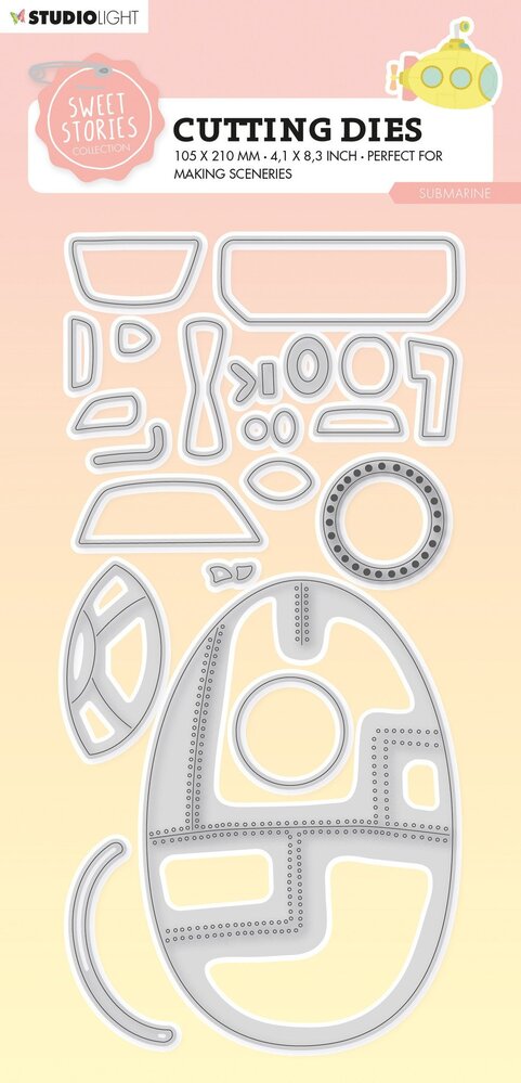 Studio Light Sweet Stories Cutting Die Submarine (SL-SS-CD529) (OUTLET)