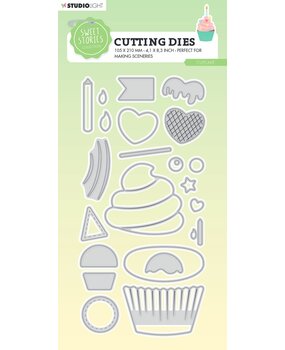 Studio Light Sweet Stories Dies Cupcake (SL-SS-CD510) (OUTLET)