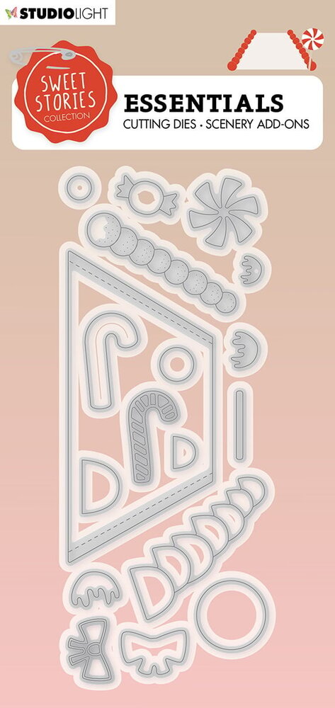 Studio Light Sweet Stories Dies Candy Add-Ons (SL-SS-CD428) (OUTLET)