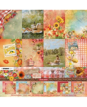 Studio Light Sunflower Kisses 12x12 Inch Paper Pack (SL-SK-PS27) (OUTLET) Studio Light Sunflower Kisses 12x12 Inch Paper Pack (SL-SK-PS27) (OUTLET)