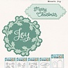 Studio Light Let It Snow Cutting Dies Wreath Joy (SL-LIS-CD376) (OUTLET)
