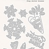 Studio Light Let It Snow Cutting Dies Cozy Winter Kisses (SL-LIS-CD373) (OUTLET)