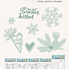 Studio Light Let It Snow Cutting Dies Cozy Winter Kisses (SL-LIS-CD373) (OUTLET)