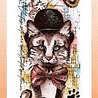 Studio Light Cat Gentleman Grunge Stamps (SL-GR-STAMP511) (OUTLET)
