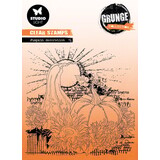 Studio Light Pumpkin Decoration Grunge Stamps (SL-GR-STAMP454) (OUTLET)