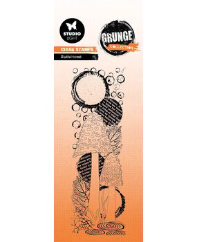 Studio Light Mushrooms Grunge Stamps (SL-GR-STAMP446) (OUTLET)