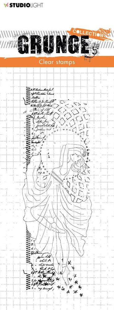 Studio Light Ballerina Grunge Stamps (SL-GR-STAMP34) (OUTLET)