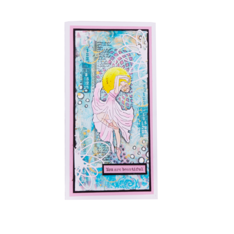 Studio Light Ballerina Grunge Stamps (SL-GR-STAMP34) (OUTLET)