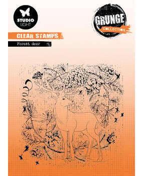 Studio Light Forest Deer Grunge Stamps (SL-GR-STAMP320) (OUTLET)