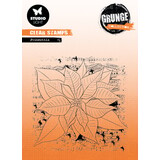 Studio Light Poinsettia Grunge Stamps (SL-GR-STAMP319) (OUTLET)