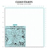 Studio Light Poinsettia Grunge Stamps (SL-GR-STAMP319) (OUTLET)