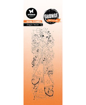 Studio Light Jingle Bells Grunge Stamps (SL-GR-STAMP311) (OUTLET)