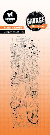Studio Light Jingle Bells Grunge Stamps (SL-GR-STAMP311) (OUTLET)