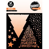 Studio Light Christmas Tree Grunge Mask (SL-GR-MASK156) (OUTLET)
