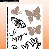Studio Light Happy Butterfly Grunge Dies (SL-GR-CD502) (OUTLET)